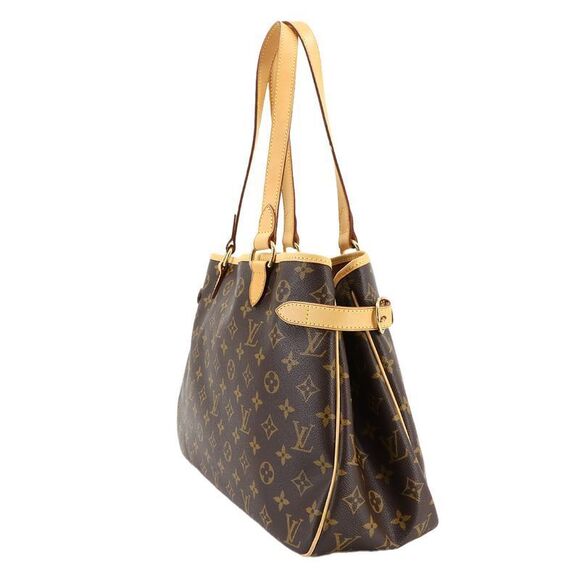 Louis Vuitton Monogram Batignolles Orizzontal Tote Bag Brown M51154 Gold - Picture 2 of 9